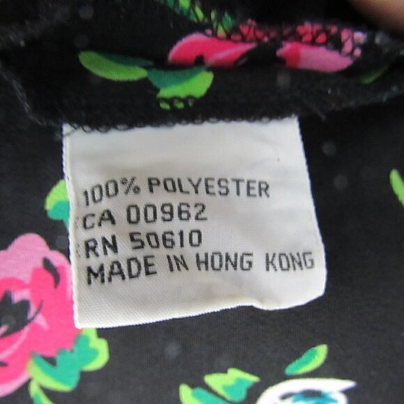 Kasper for ASL Vintage floral Blouse - Size 6 - Picture 5 of 5